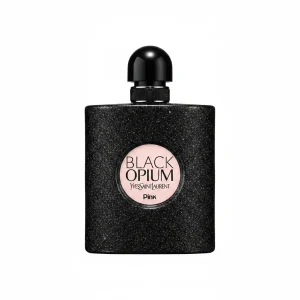 ادوپرفیوم زنانه پینک ویژوآل Pink مدل بلک اوپیوم Black Opium حجم 80 میلی لیتر طرح مارک