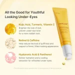 سرم ژل دور چشم مدیکوب مدل Kojic Acid Turmeric Vita Eye Gel Serum1