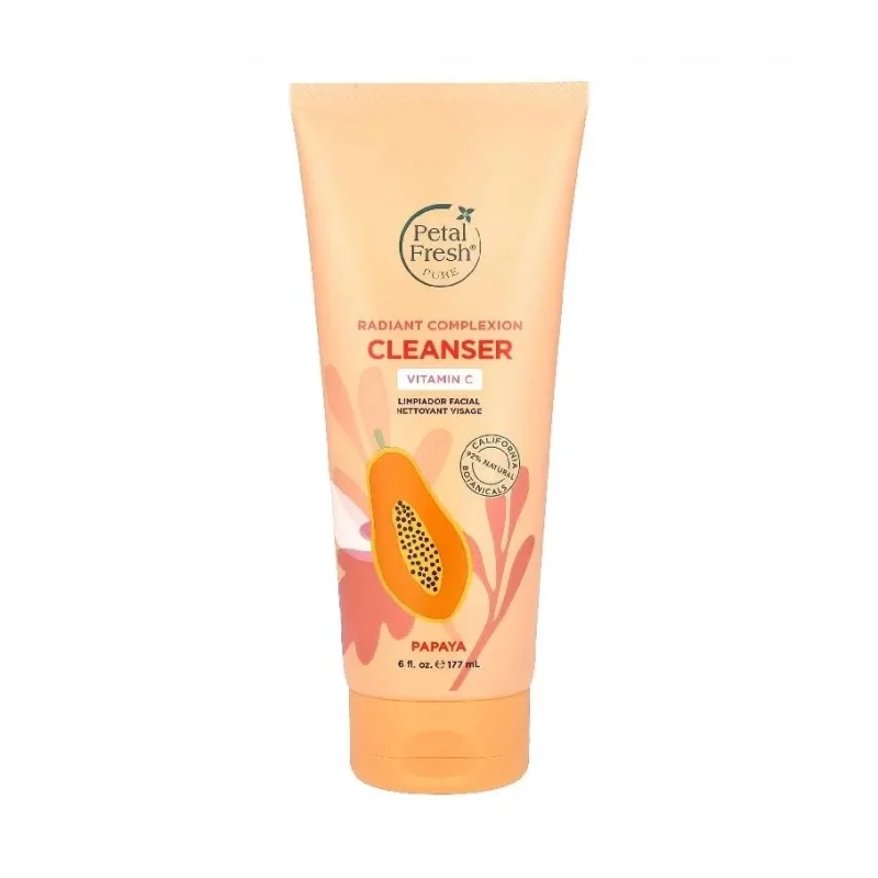 شوینده صورت پتال فرش Pure Radiant Complexion حاوی ویتامین C و پاپایا ۱۷۷ میلیلیتر شوینده صورت پتال فرش Pure Radiant Complexion حاوی ویتامین C و پاپایا ۱۷۷ میلیلیتر