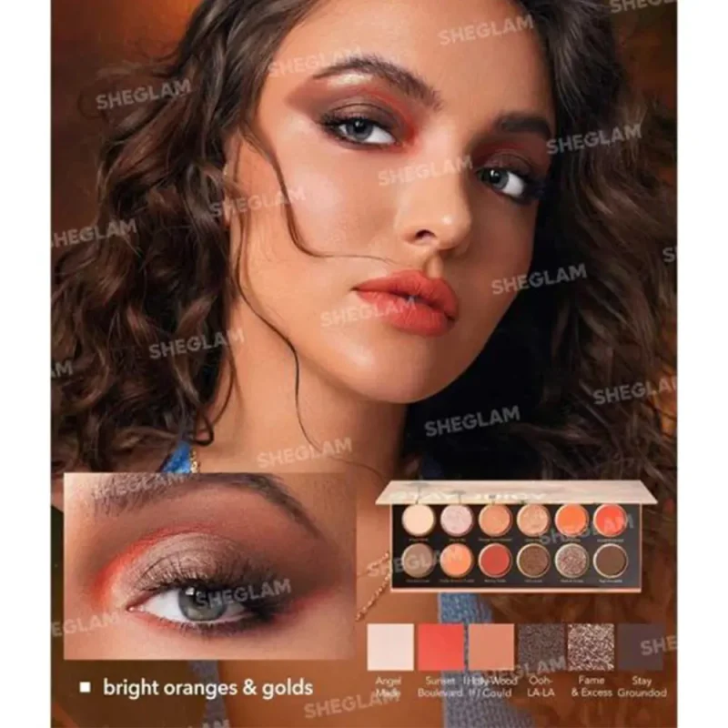 پالت سایه چشم شیگلم مدل Stay Juicy, La - تصویر 3
