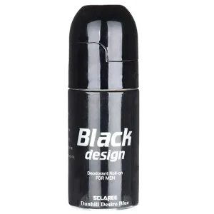 مام رول ضد تعریق مردانه اسکلاره مدل Black Design با رایحه Dunhill Desire Blue