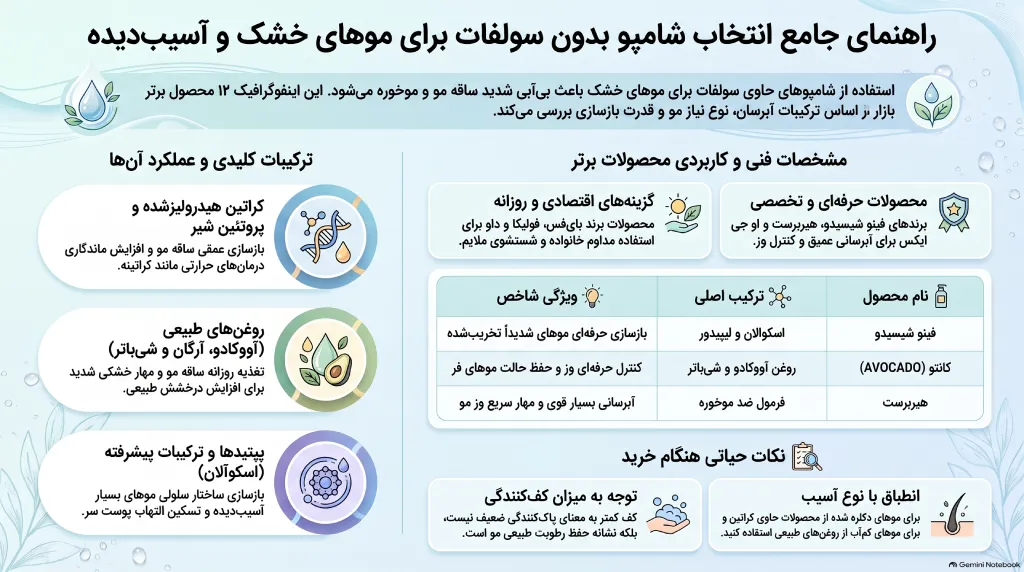 شامپو بدون سولفات