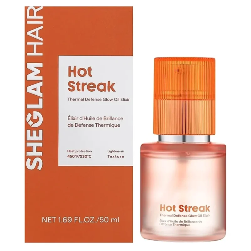 روغن مو محافظ حرارت شیگلم مدل Hot Streak حجم ۵۰ میل - تصویر 2
