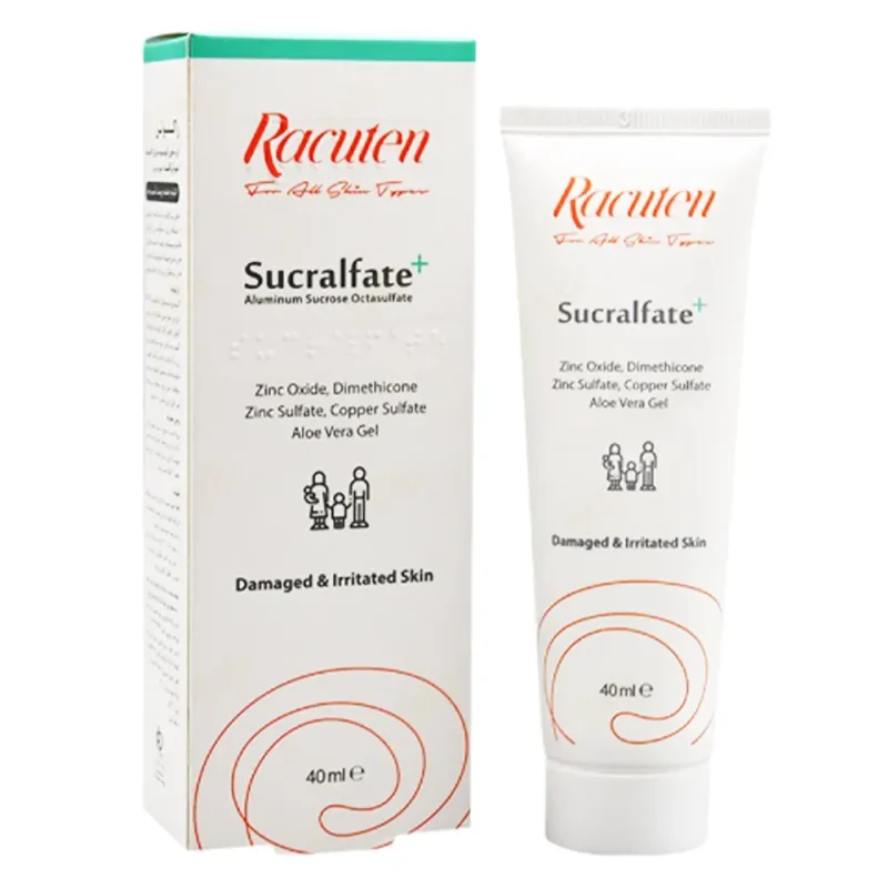 کرم ترمیم کننده و التیام بخش راکوتن Sucralfate حجم 40 میلی لیتر - Image 2