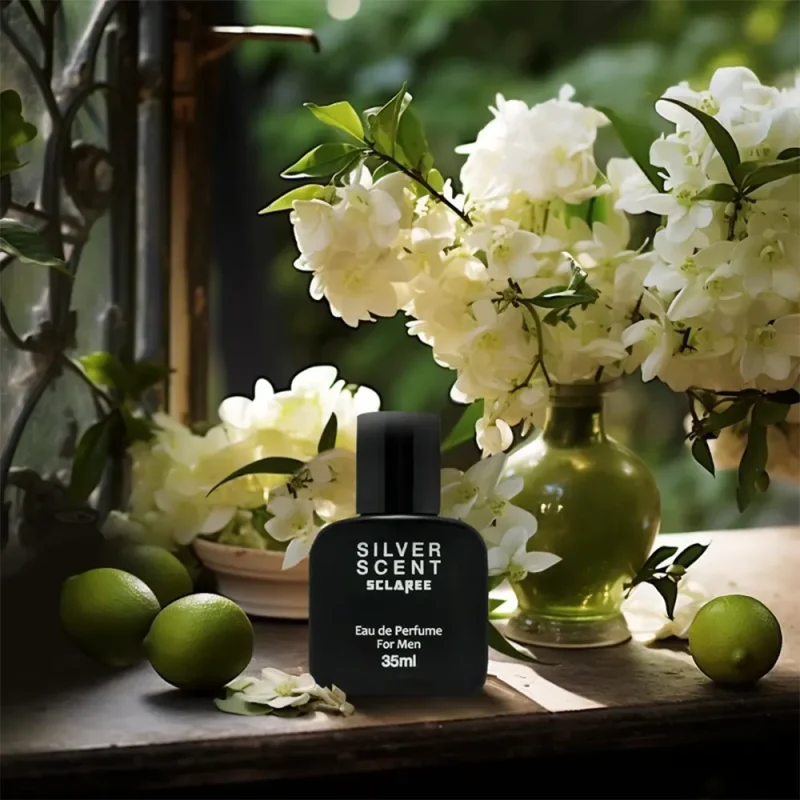 عطر جیبی مردانه اسکلاره Silver Scent حجم ۳۵ میل - Image 2