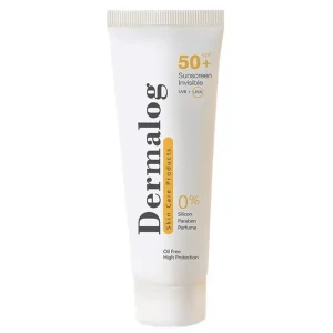 کرم ضد آفتاب بی رنگ فاقد چربی درمالوگ SPF50