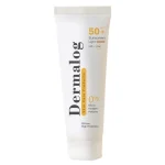 کرم ضد آفتاب رنگی فاقد چربی درمالوگ SPF50 حجم ۵۰ میل