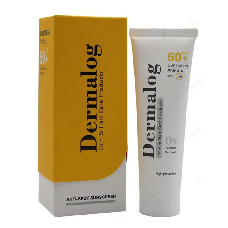 کرم ضد آفتاب و ضد لک درمالوگ SPF50 حجم 50 میل - Image 3