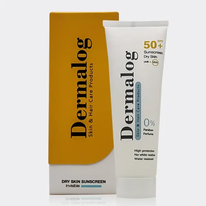 ضد آفتاب پوست خشک درمالوگ SPF50 حجم 50 میل - Image 2