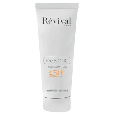 فلوئید ضد آفتاب پوست چرب رویوال Prebiotic SPF50