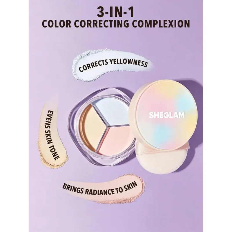 پودر فیکس شیگلم مدل Radiance Ring 3 In 1 - تصویر 4