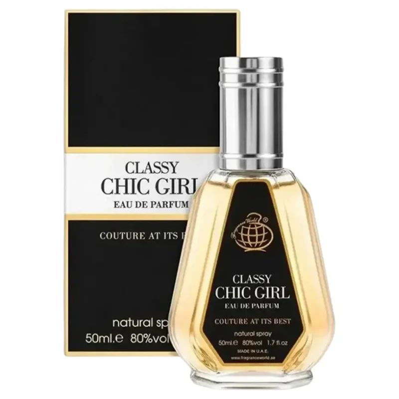 ادوپرفیوم زنانه فراگرنس ورد مدل Chic Girl حجم 50 میل - Image 2