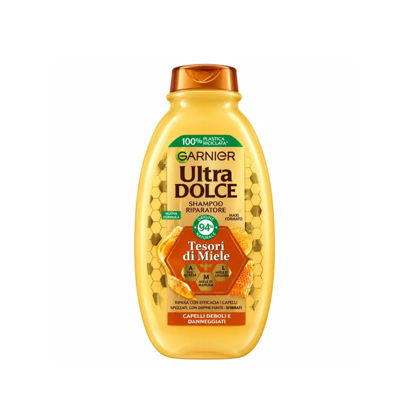 شامپو گارنیر مدل Ultra Dolce Tesori di Miele حجم 300 میلیلیتر شامپو گارنیر مدل Ultra Dolce Tesori di Miele حجم 300 میلیلیتر