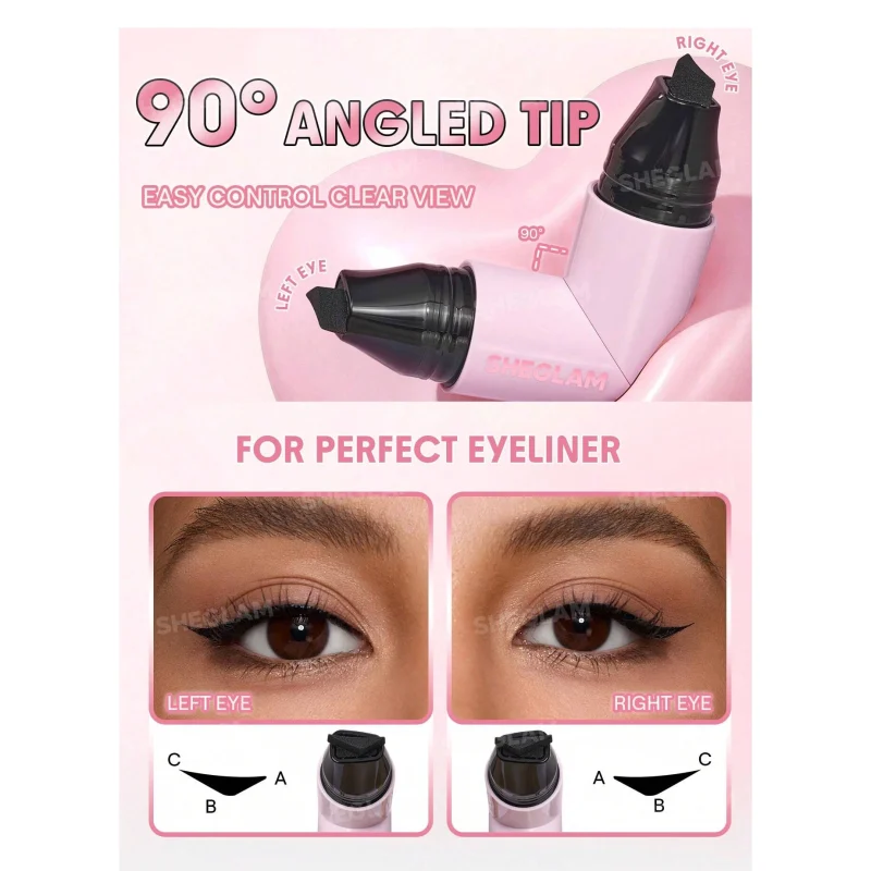 خط چشم شیگلم مدل Insta-Wing Heart stamp1