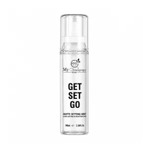 اسپری فیکس مای میکاپ استوری مدل Get Set Go Matte Setting Mist حجم ۱۰۰ میلی‌لیتر