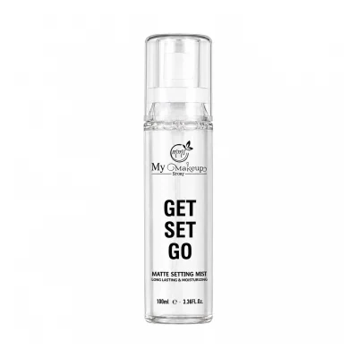 اسپری فیکس مای میکاپ استوری مدل Get Set Go Matte Setting Mist حجم ۱۰۰ میلی‌لیتر