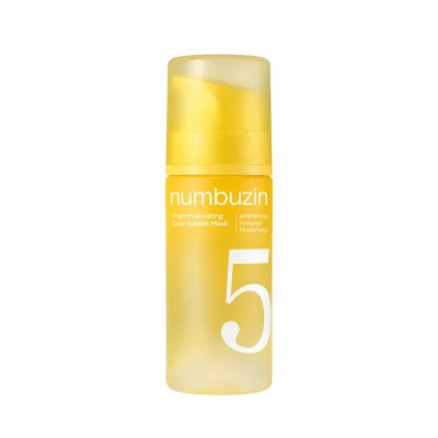 ماسک حبابی کپسولی نامبوزین مدل No.5 Radiance Boosting حجم ۸۵ میل