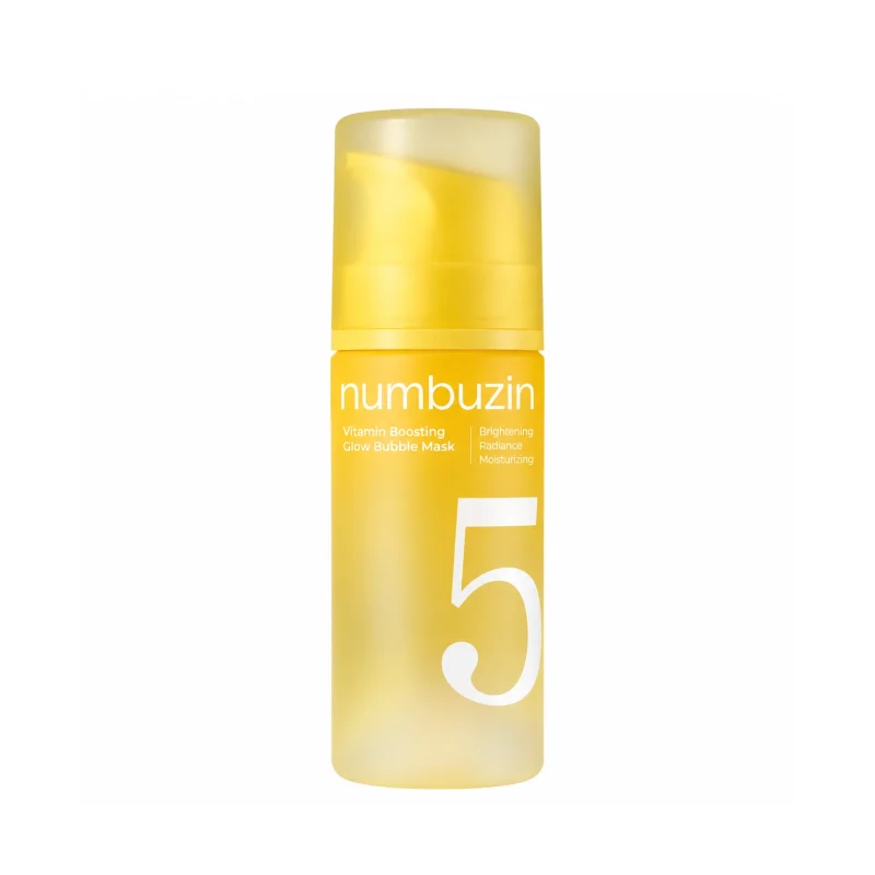 ماسک حبابی کپسولی نامبوزین مدل No.5 Radiance Boosting حجم ۸۵ میل ماسک حبابی کپسولی نامبوزین مدل No.5 Radiance Boosting حجم ۸۵ میل
