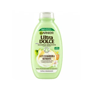 شامپو گارنیر مدل Ultra Dolce Latte di Mandorla Nutriente حجم 300 میلی‌لیتر