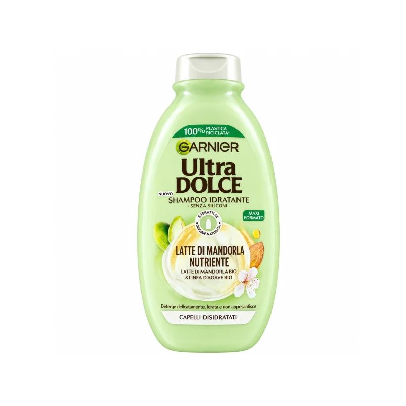 شامپو گارنیر مدل Ultra Dolce Latte di Mandorla Nutriente حجم 300 میلیلیتر شامپو گارنیر مدل Ultra Dolce Latte di Mandorla Nutriente حجم 300 میلیلیتر