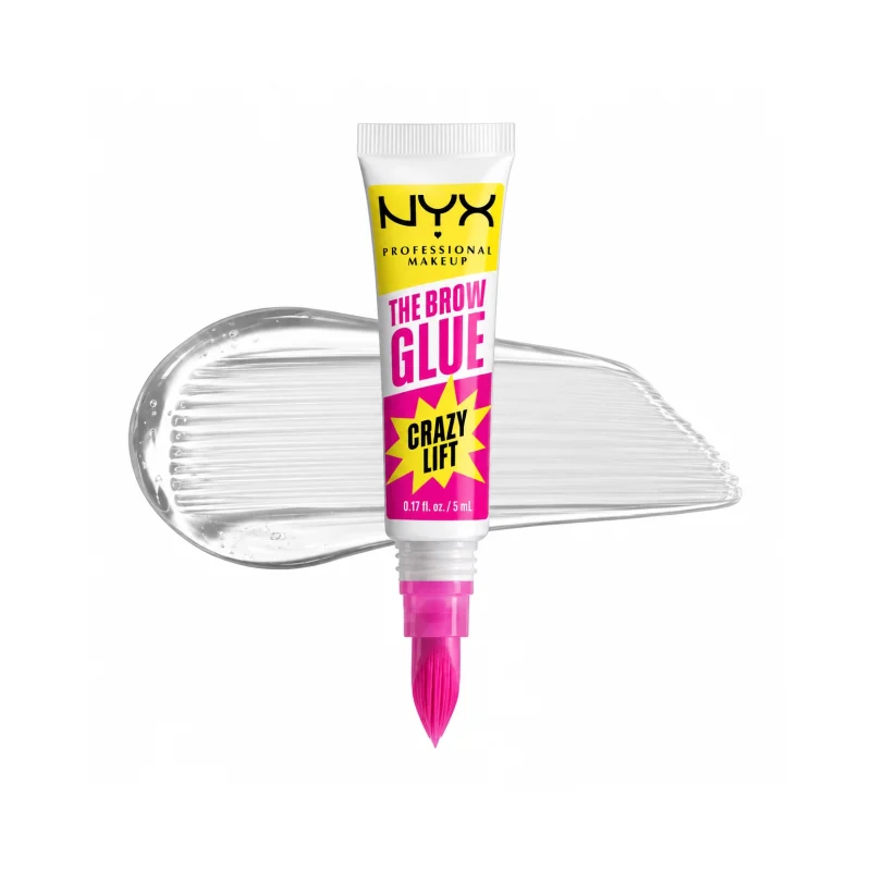 ژل لیفت و لمینت ابرو نیکس مدل The Brow Glue Crazy Lift حجم 7 میل ژل لیفت و لمینت ابرو نیکس مدل The Brow Glue Crazy Lift حجم 7 میل
