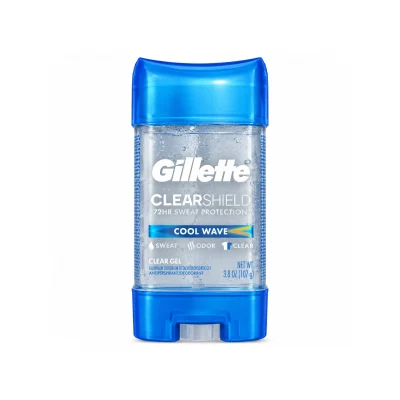 استیک ضدتعریق ژلی ژیلت مدل ClearShield Cool Wave حجم ۱۰۷ گرم