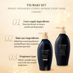 شامپو تسوباکی مدل Premium EX Damage Care & Repair حجم 400 میلی‌لیتر1