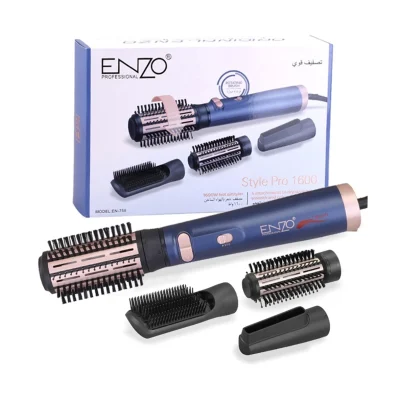 سشوار برس‌دار حالت‌دهنده انزو مدل EN-758 Style Pro 1600