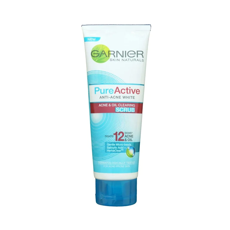 اسکراب ضدجوش و کنترل چربی گارنیر مدل Pure Active حجم 100 میلیلیتر1 اسکراب ضدجوش و کنترل چربی گارنیر مدل Pure Active حجم 100 میلیلیتر1