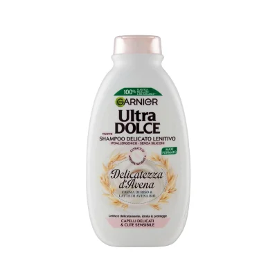 شامپو گارنیر مدل Ultra Dolce Delicatezza d'Avena حجم 300 میلی‌لیتر