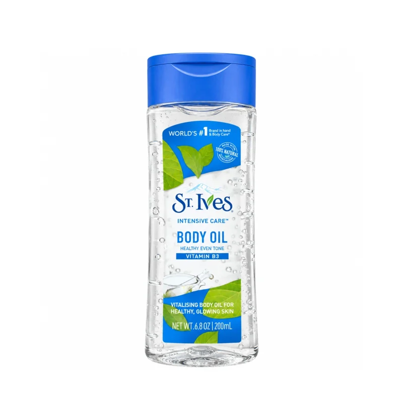 روغن بدن سنت ایوز St. Ives Vitamin B3 Healthy Even Tone حجم ۲۰۰ میلیلیتر روغن بدن سنت ایوز St. Ives Vitamin B3 Healthy Even Tone حجم ۲۰۰ میلیلیتر