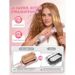 برس صاف‌کننده مو شیگلم مدل Hot Air straightening Brush3