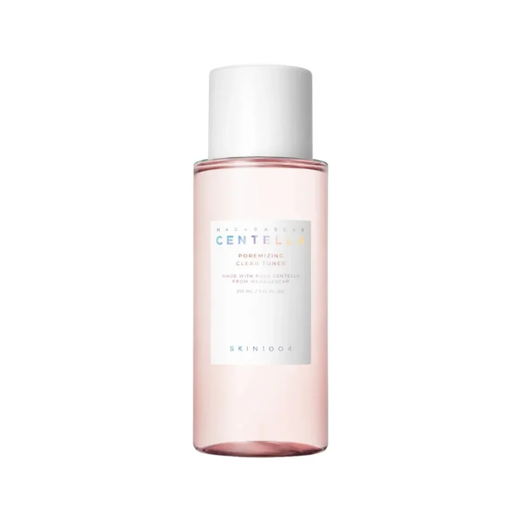 تونر پاک‌کننده منافذ سنتلا اسکین 1004 مدل Madagascar Centella Poremizing Clear حجم 210 میل3