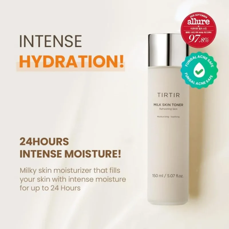 تونر صورت تیرتیر مدل Milk Skin Toner حجم 150 میلی‌لیتر1