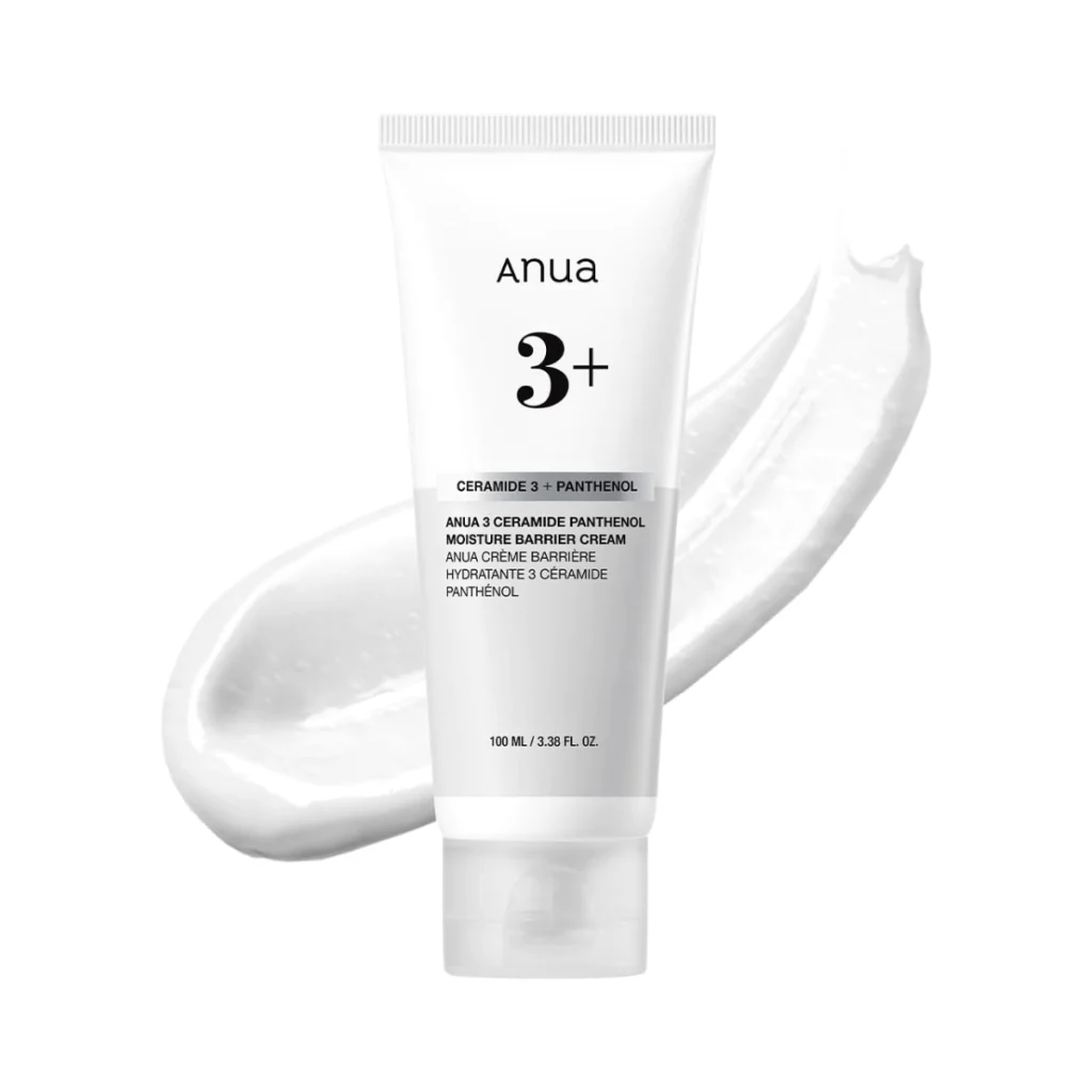 کرم مرطوب‌کننده آنوا Anua 3 Ceramide Panthenol Moisture Barrier Cream حجم ۱۰۰ میلی‌لیتر1