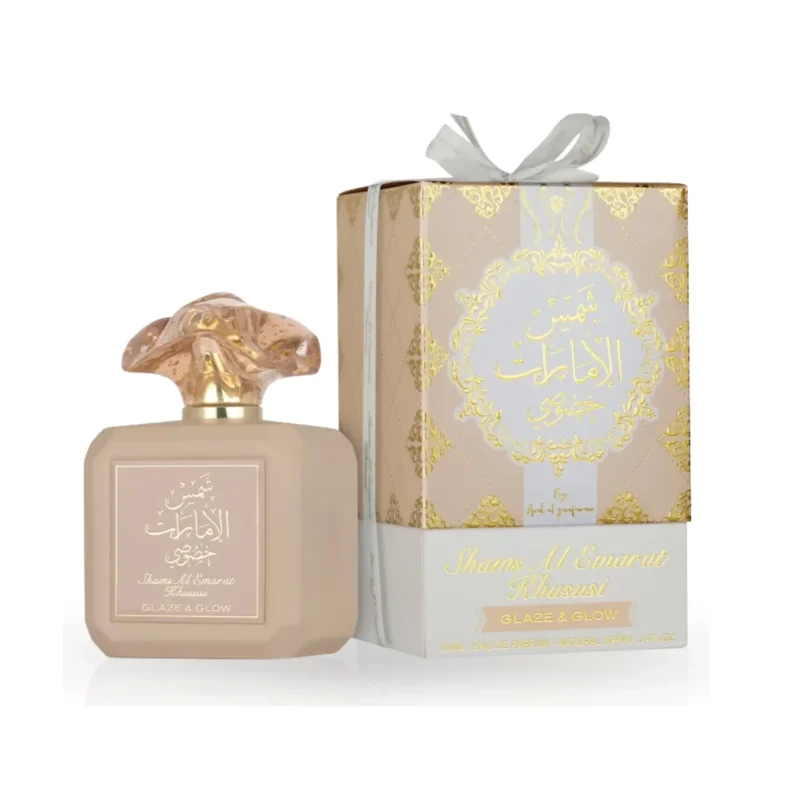 ادوپرفیوم یونیسکس ارض الزعفران مدل Shams Al Emarat Khususi Glaze & Glow حجم 100 میلی‌لیتر1