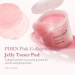 پد تونر ژلی مدی کیوب مدل PDRN Pink Collagen Toning Gel حجم 120 میلی‌لیتر2