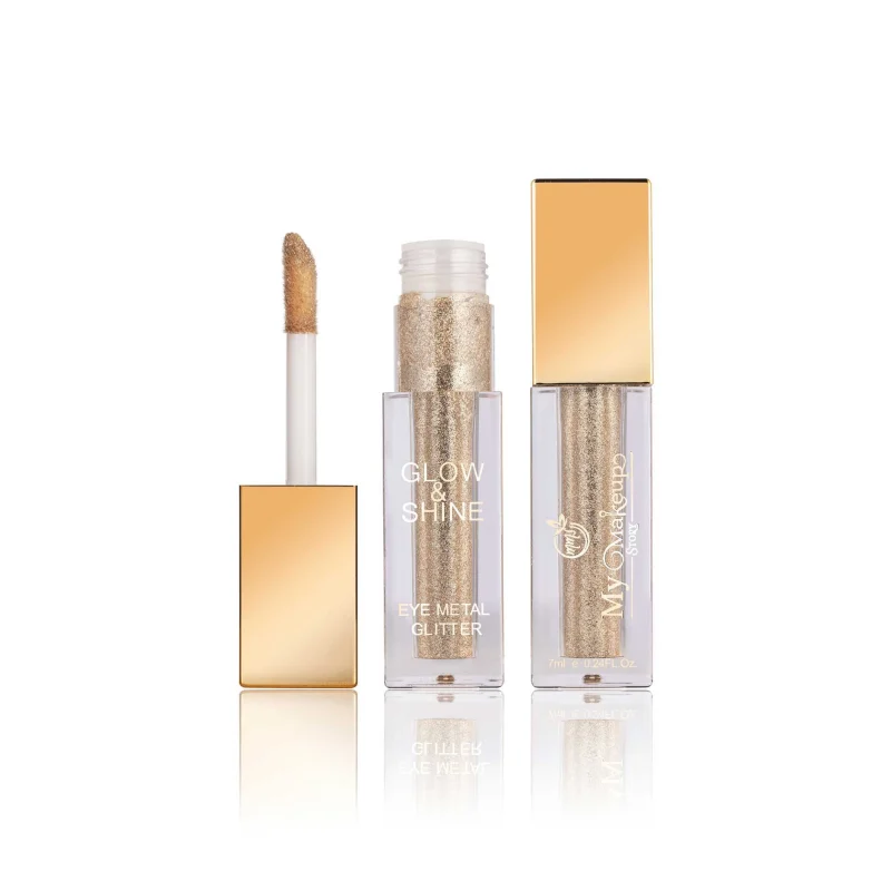 سایه مایع گلیتری مای میکاپ استوری مدل Glow & Shine1