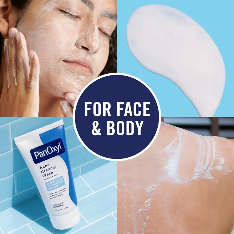 شوینده کرمی پانوکسیل مدل Acne Creamy حجم 170گرم - Image 2