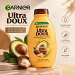 شامپو گارنیر مدل Ultra Dolce Puro Olio di Avocado & Burro di Karité حجم 300 میلی‌لیتر