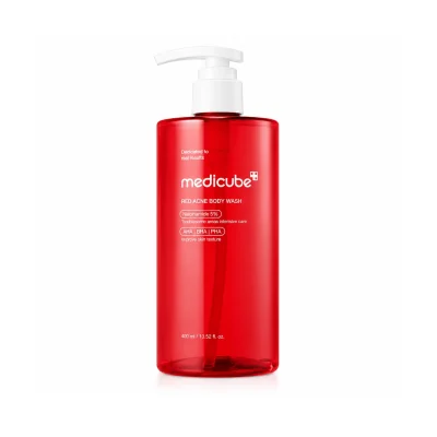 شامپو بدن ضدجوش مدیکیوب مدل Red Acne حجم 400میل