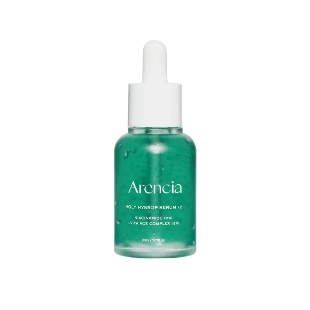 سرم روشن‌کننده آرنسیا Arencia Holy Hyssop Serum 12 حجم ۳۰ میلی‌لیتر