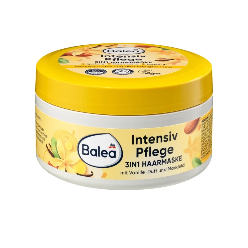 ماسک مو ۳ در ۱ باله آ Balea Intensiv Pflege حجم ۳۰۰ میلیلیتر ماسک مو ۳ در ۱ باله آ Balea Intensiv Pflege حجم ۳۰۰ میلیلیتر
