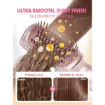 برس صاف‌کننده مو شیگلم مدل Hot Air straightening Brush2