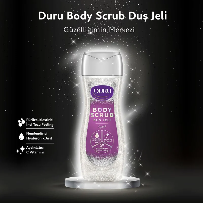 اسکراب بدن دورو مدل Body Scrub Crystal حجم 450 میل