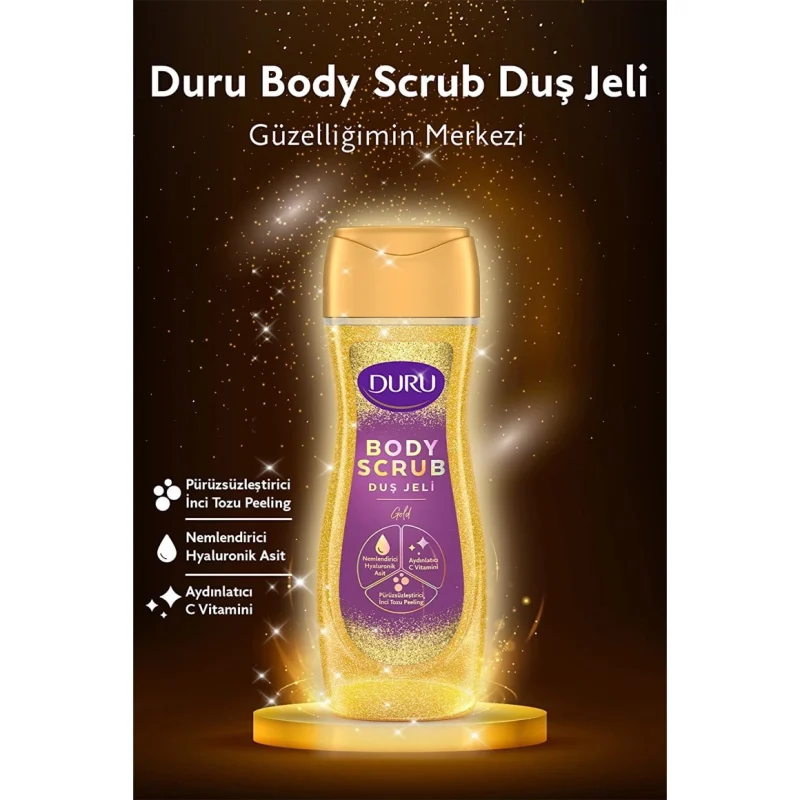 اسکراب بدن دورو مدل Body Scrub Gold حجم 450 میل