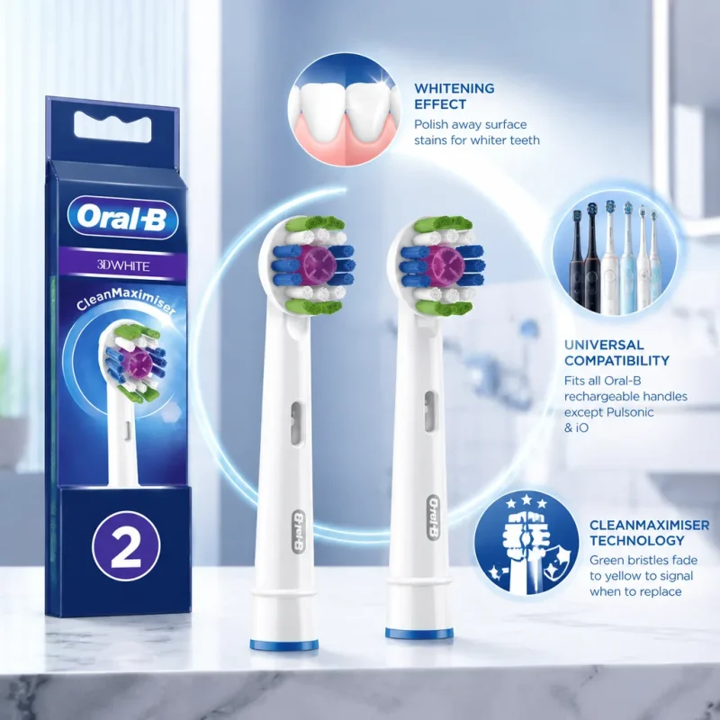 یدک مسواک برقی اورال بی 3D White