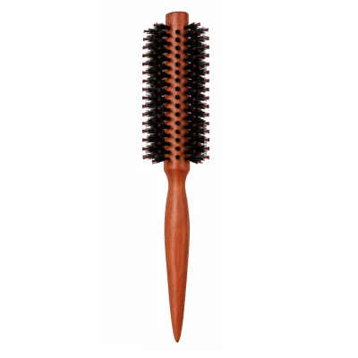 برس گرد قهوه‌ای چوبی باکس بیوتی Wooden Brush WB803