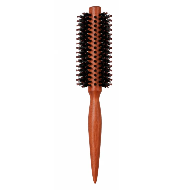 e6e06f5d-32b5-4a7c-95ca-a4de93e37729 copy برس گرد قهوهای چوبی باکس بیوتی Wooden Brush WB803 - تصویر 1