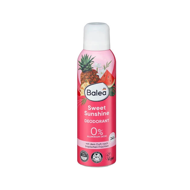 دئودورانت اسپری باله آ Balea Sweet Sunshine حجم ۲۰۰ میلیلیتر دئودورانت اسپری باله آ Balea Sweet Sunshine حجم ۲۰۰ میلیلیتر